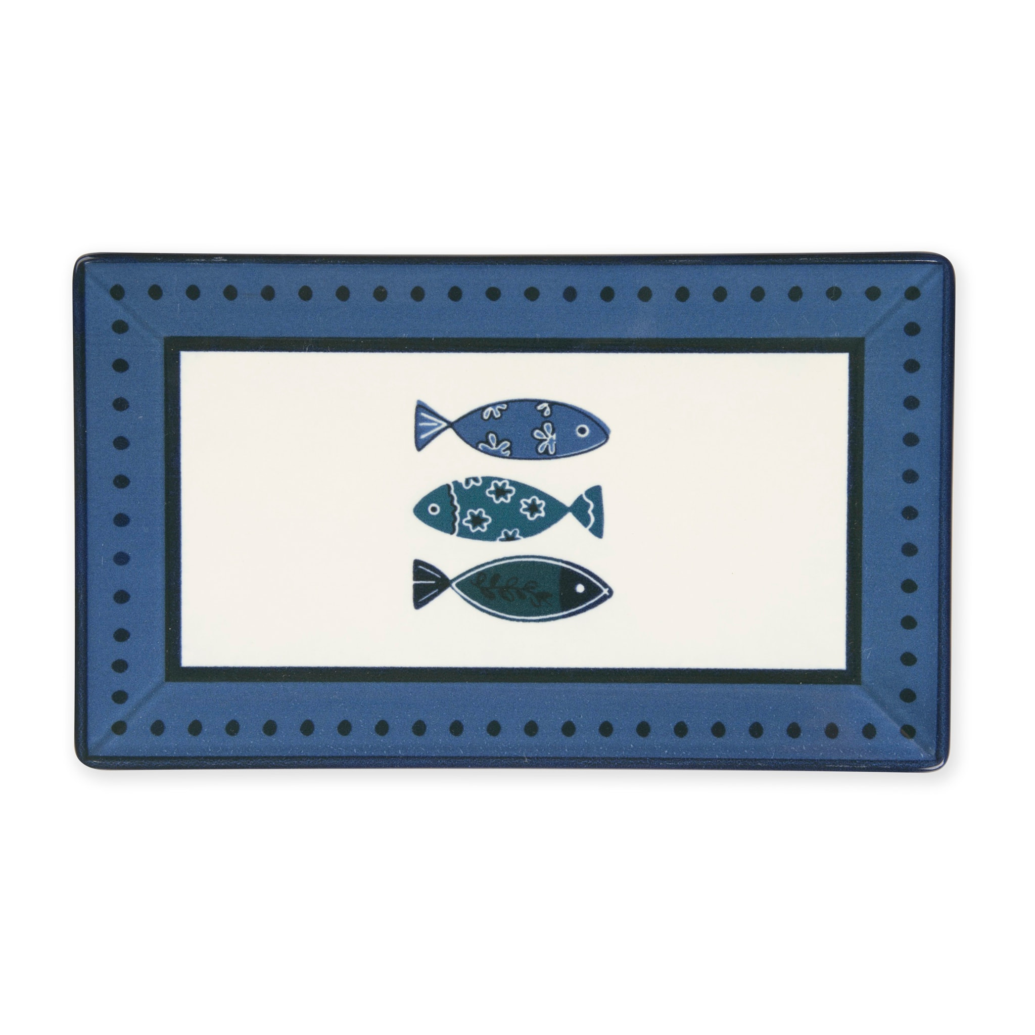 Set de 6 assiettes plates Excelsa – Ocean, Céramique Multicolore