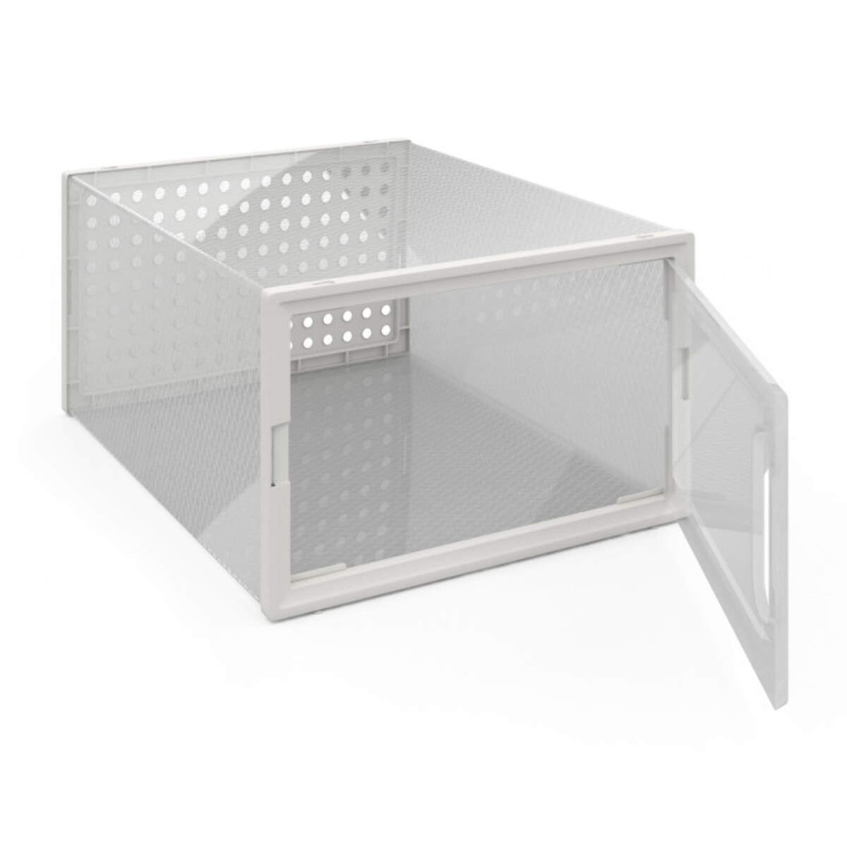 Boîtes de rangement à chaussures empilables - lot de 12