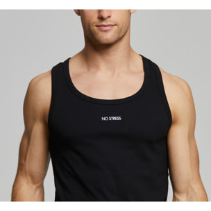 Canotta uomo no stress slim fit cotone