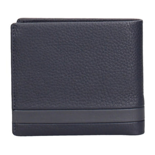 Portafoglio uomo in vera pelle - Modello Erebo Pro - Casual - 9.5 x 11.0 x 2.0 cm