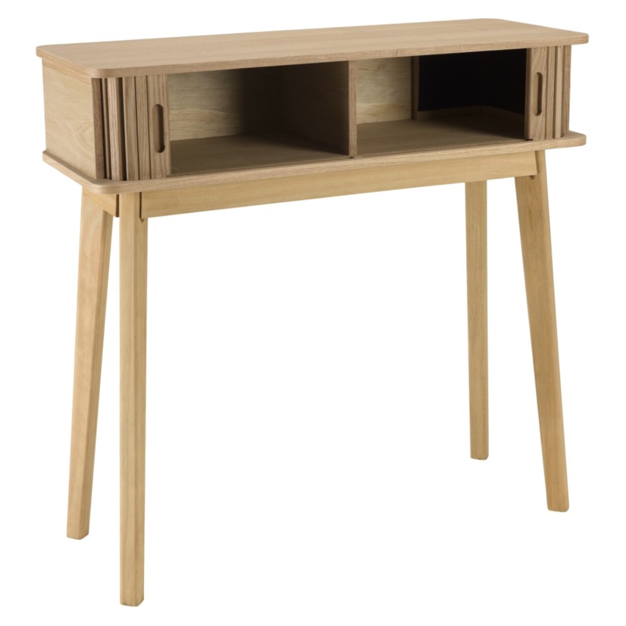 AGATHE - Console 80x30cm en bois couleur naturelle