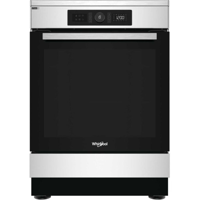 Cuisinière induction WHIRLPOOL pyrolyse WS68IS8APX/FR 6ème Sens