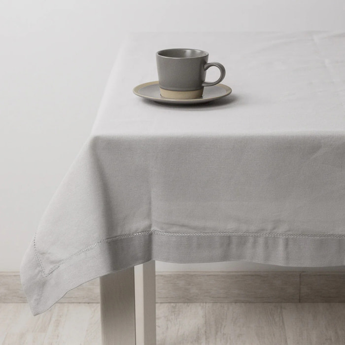 Mantel algodón orgánico gris