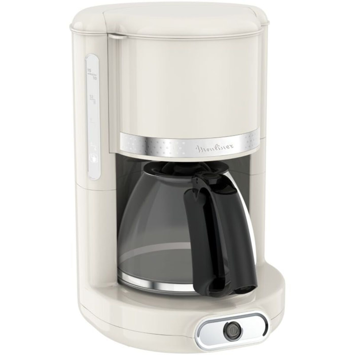 Cafetière filtre MOULINEX FG381A10 SOLEIL IVOIRE