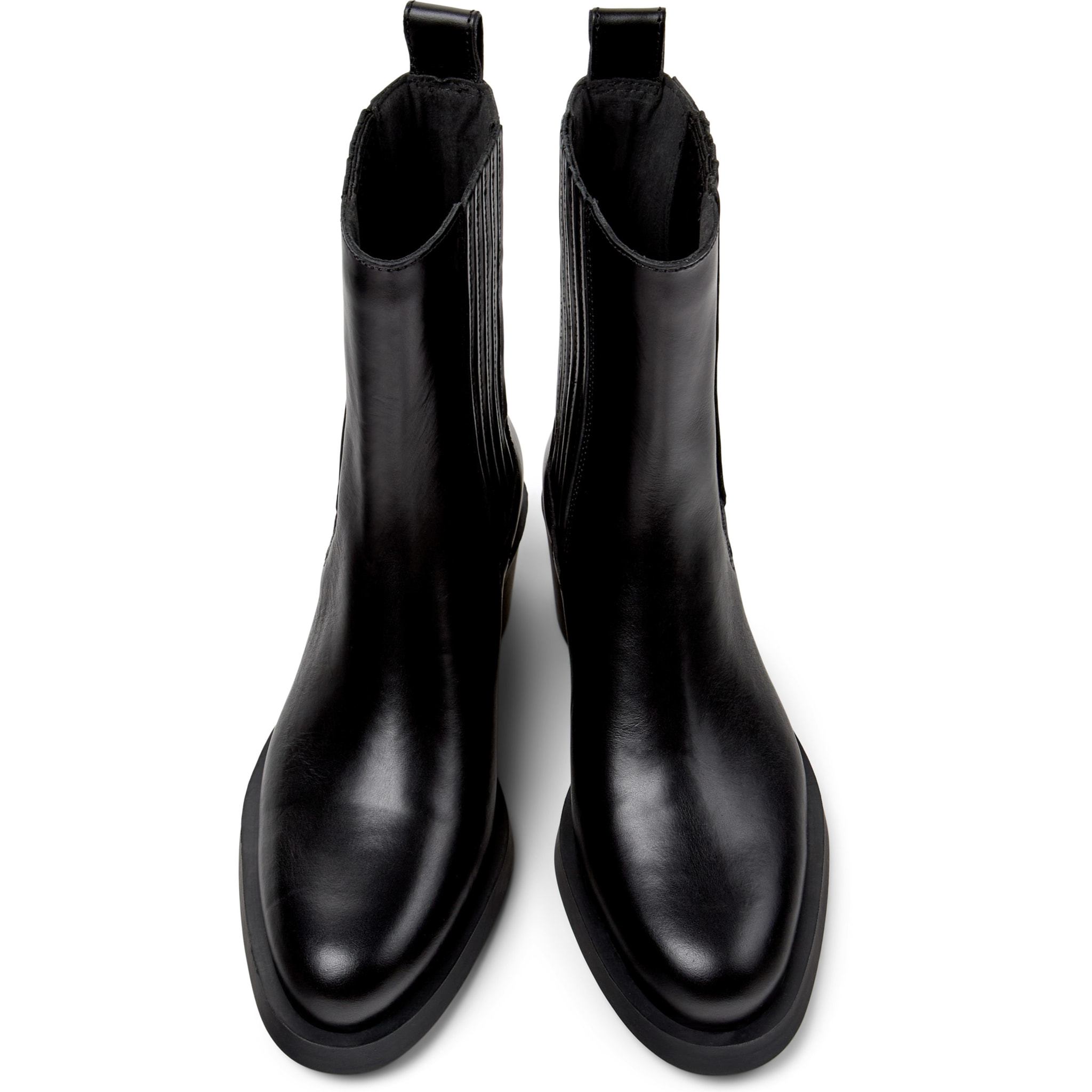 Botines - CAMPER Bonnie - Negro - Cuero liso