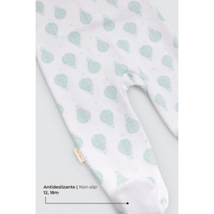 Tutina per neonato a maniche lunghe con stampa a palloncino
