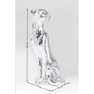 Déco panthère mosaïque XL 150cm droite Kare Design