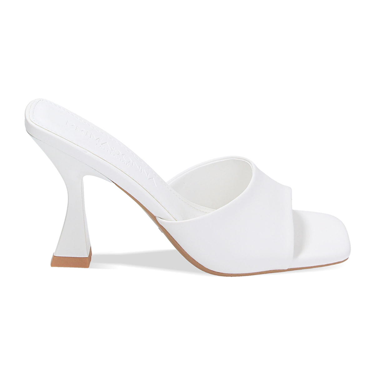 Mules Open Toe blancas