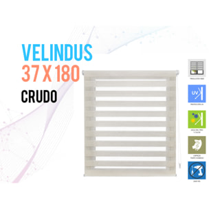 Store enrouleur Easyfix Polyester Translucide Crème 42 x 180