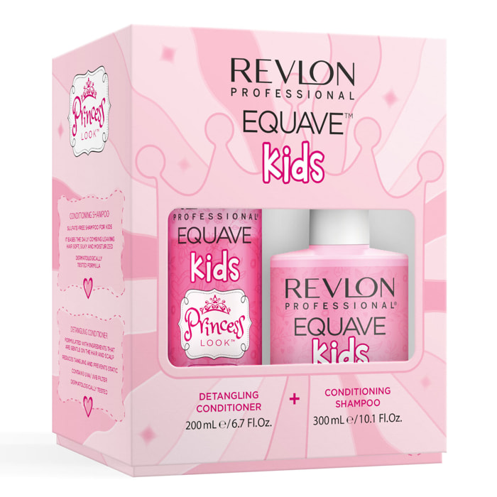 Equave Kids Princess Look™ - Coffret Shampoing 300ml et après-shampoing 200ml
