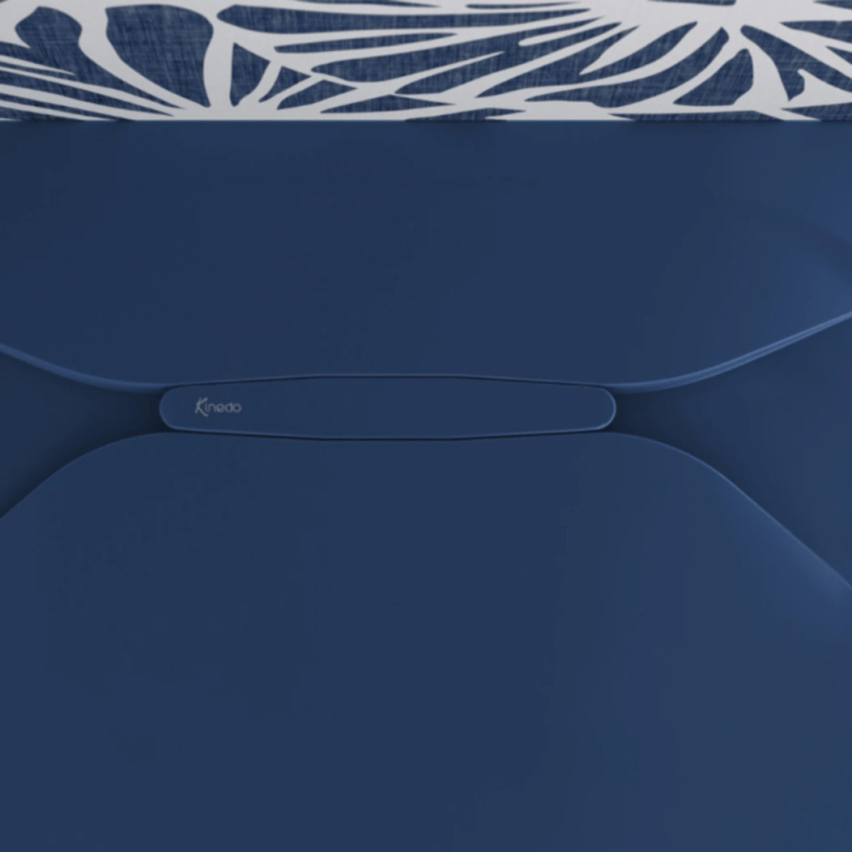 Receveur de douche KINEDO Kinediva extra-plat 90x90 Bleu marine