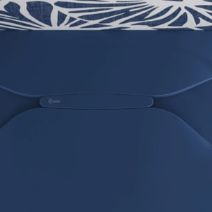 Receveur de douche KINEDO Kinediva extra-plat 90x90 Bleu marine