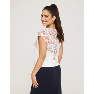 Camiseta Manga Corta Naranja - Leafix