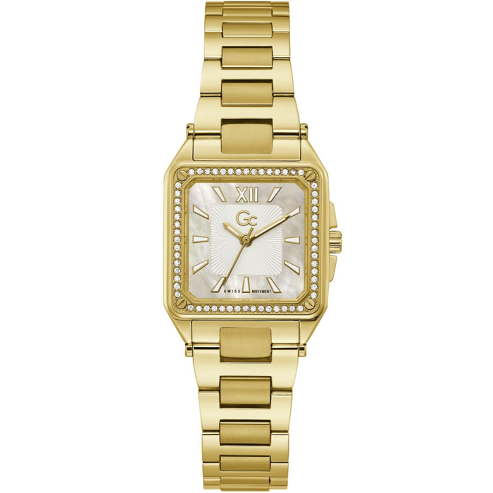 Gc Reloj Analógico De Cuarzo. Gc Couture Square