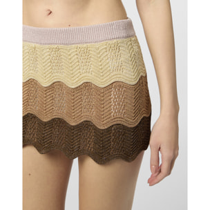 PHILIPP PLEIN Mini Skirt Color Wave