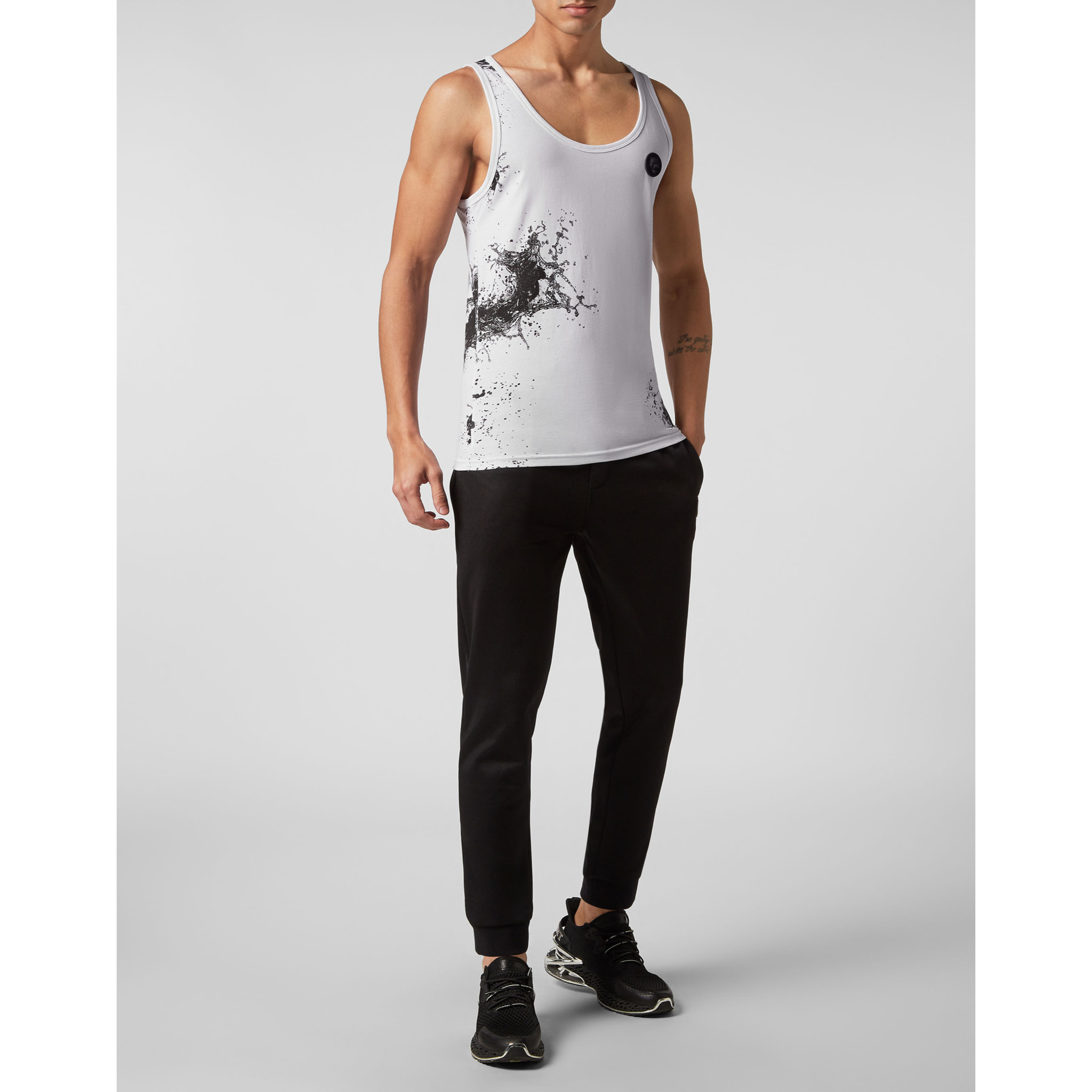 PLEIN SPORT T-Shirt Round Neck SPLASH EXTREME