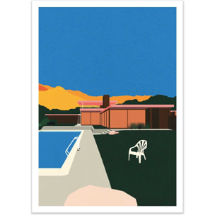 Affiche - Kaufmann Desert House Poolside - Rosi Feist