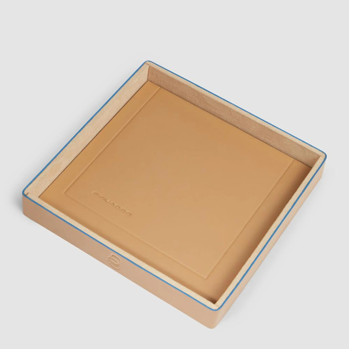 Piquadro Vide-poche en cuir