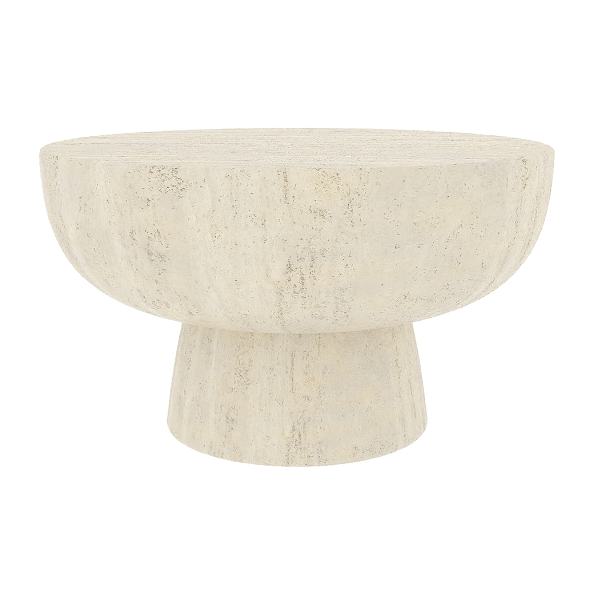 Lysandre – Table basse carrée magnésie blanc moucheté