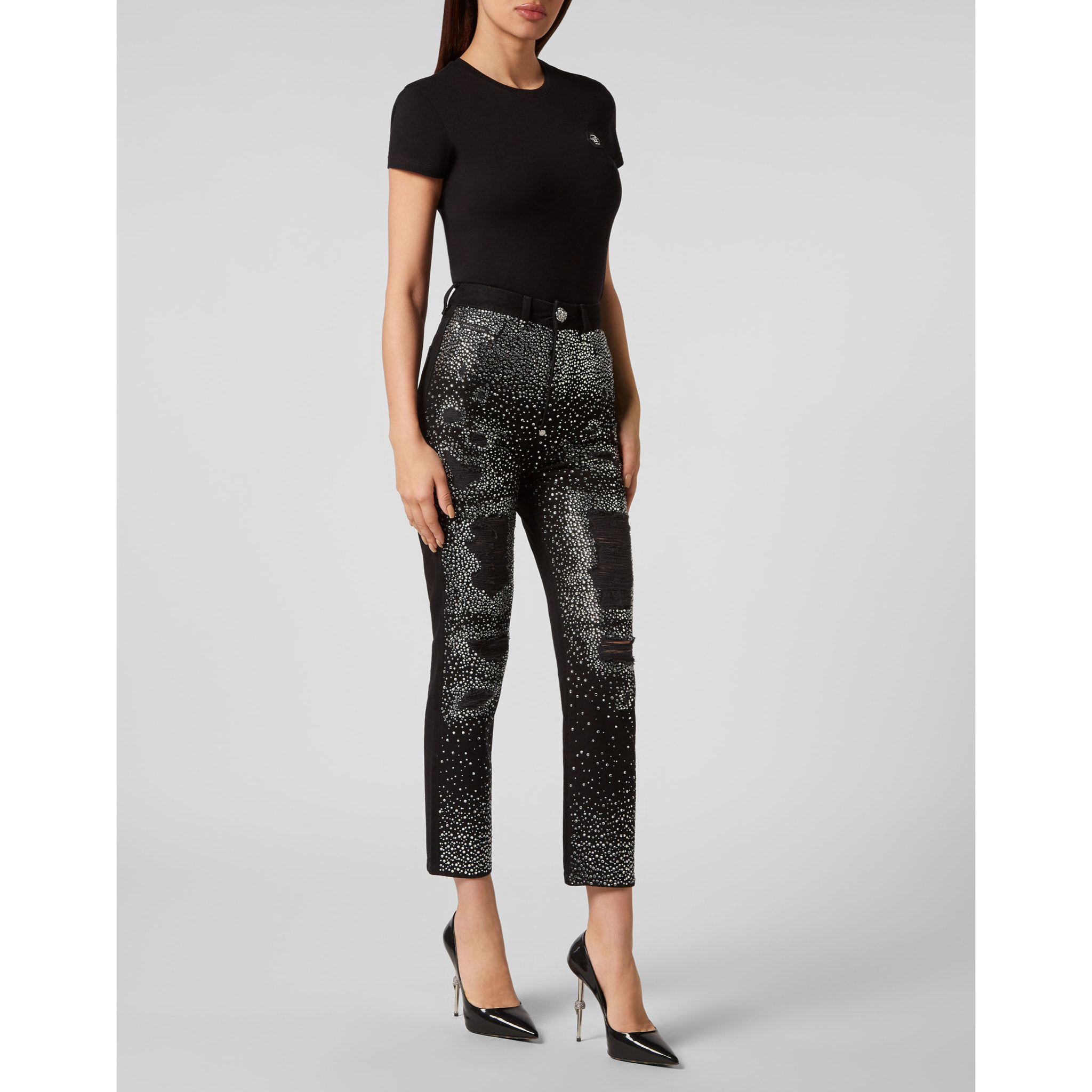 PHILIPP PLEIN Vaqueros Boyfriend Fit