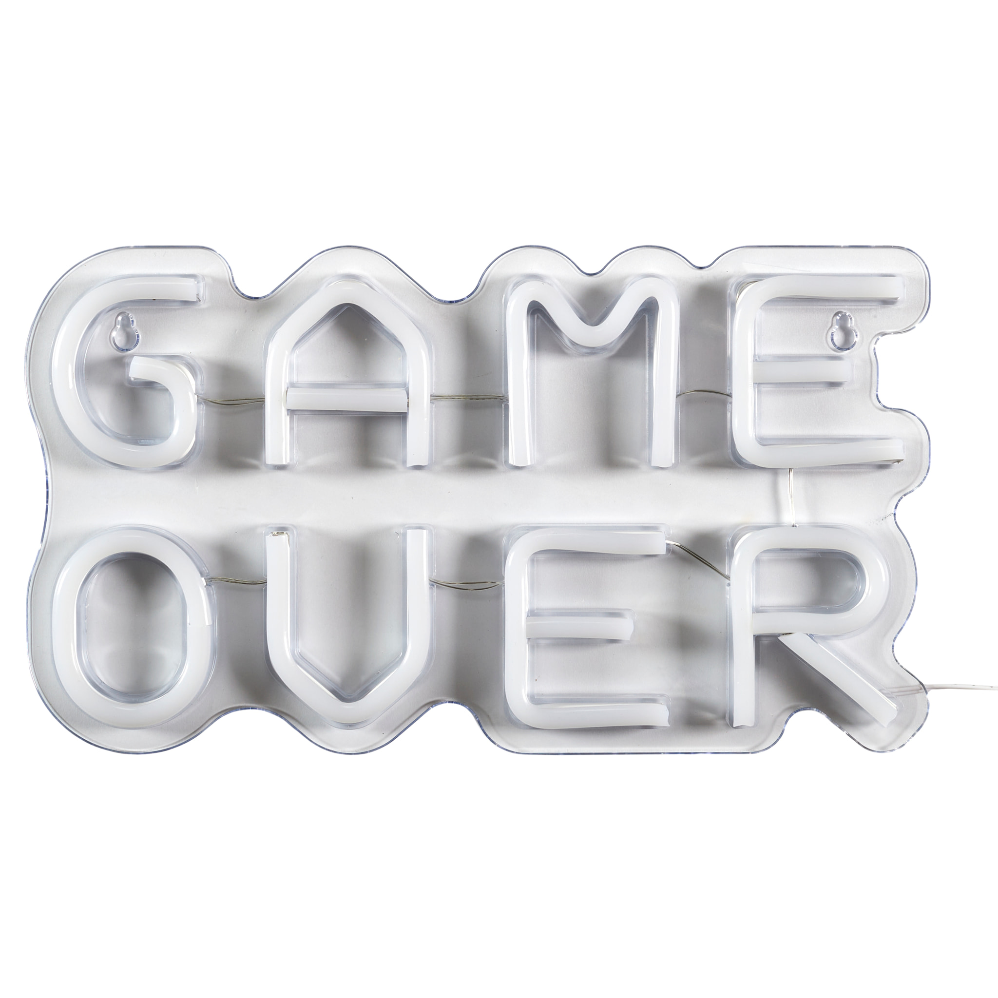 Lampe Led Effet Neon Game Over Usb