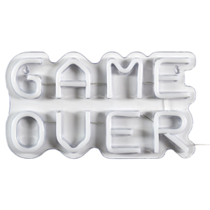 Lampe Led Effet Neon Game Over Usb