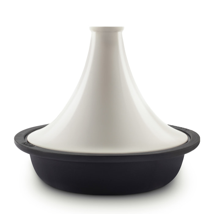 La Fonderie 1890 Tajine de Hierro Fundido esmaltado ASILAH (2.5 L- Beige)