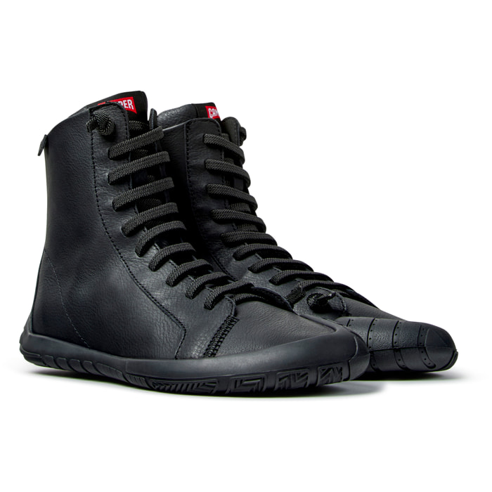 Botines - CAMPER Peu Path+ - Negro - Piel lisa