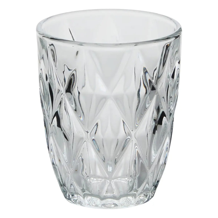 Lot de 6 Gobelets Lea transparent D8,1xH10cm