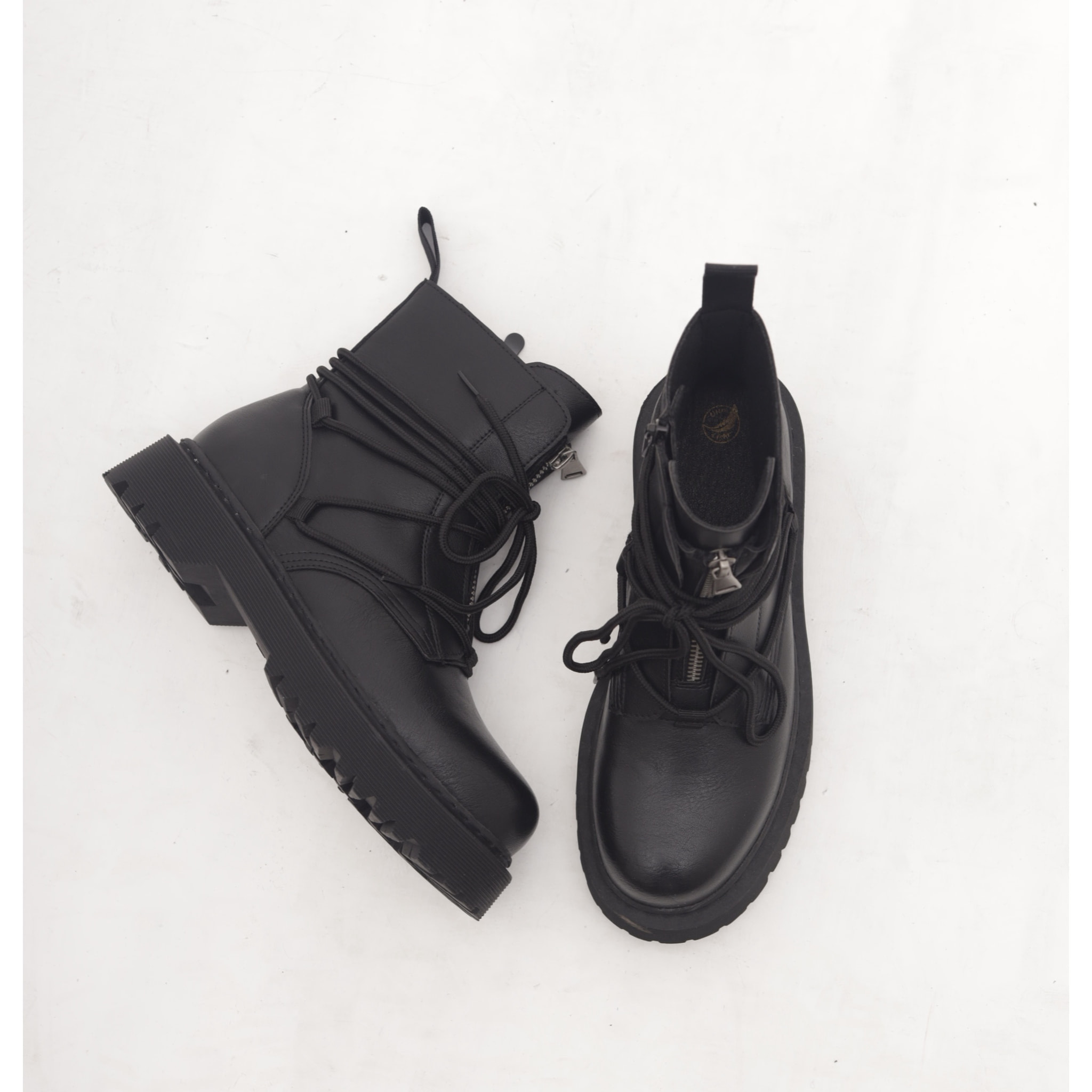 ANFIBIO LACCI E ZIP NERO