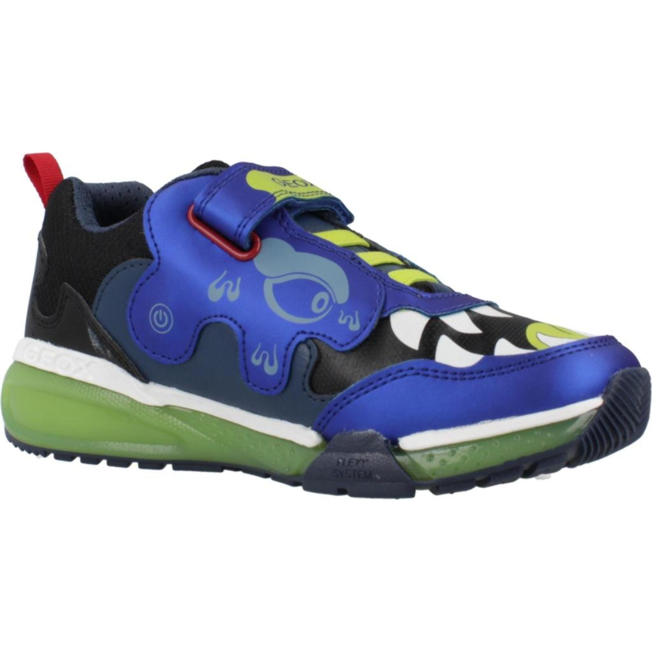 Zapatillas Niño de la marca GEOX  modelo J BAYONYC BOY AZUL