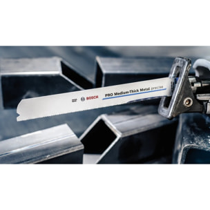 Jeu de 5 lames de scie sabre PRO Medium-Thick Metal precise S937BEF - 150 mm - BOSCH - 2608658991