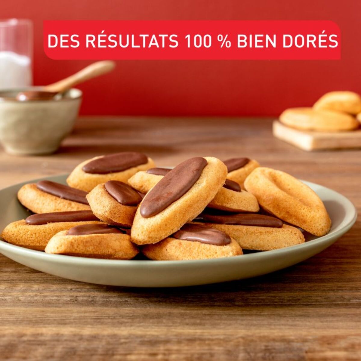 Moule à gâteau TEFAL Perfectbake barquettes