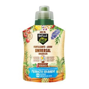 Fertilizante Universal BatlleBio 400 ml ALDEAS INFANTILES