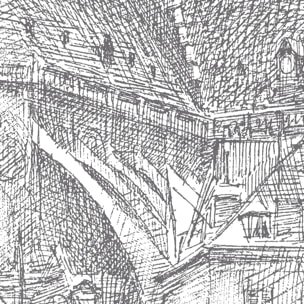 Papier peint panoramique Notre Dame