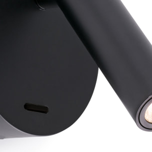 BOC Lampe applique lecteur noir