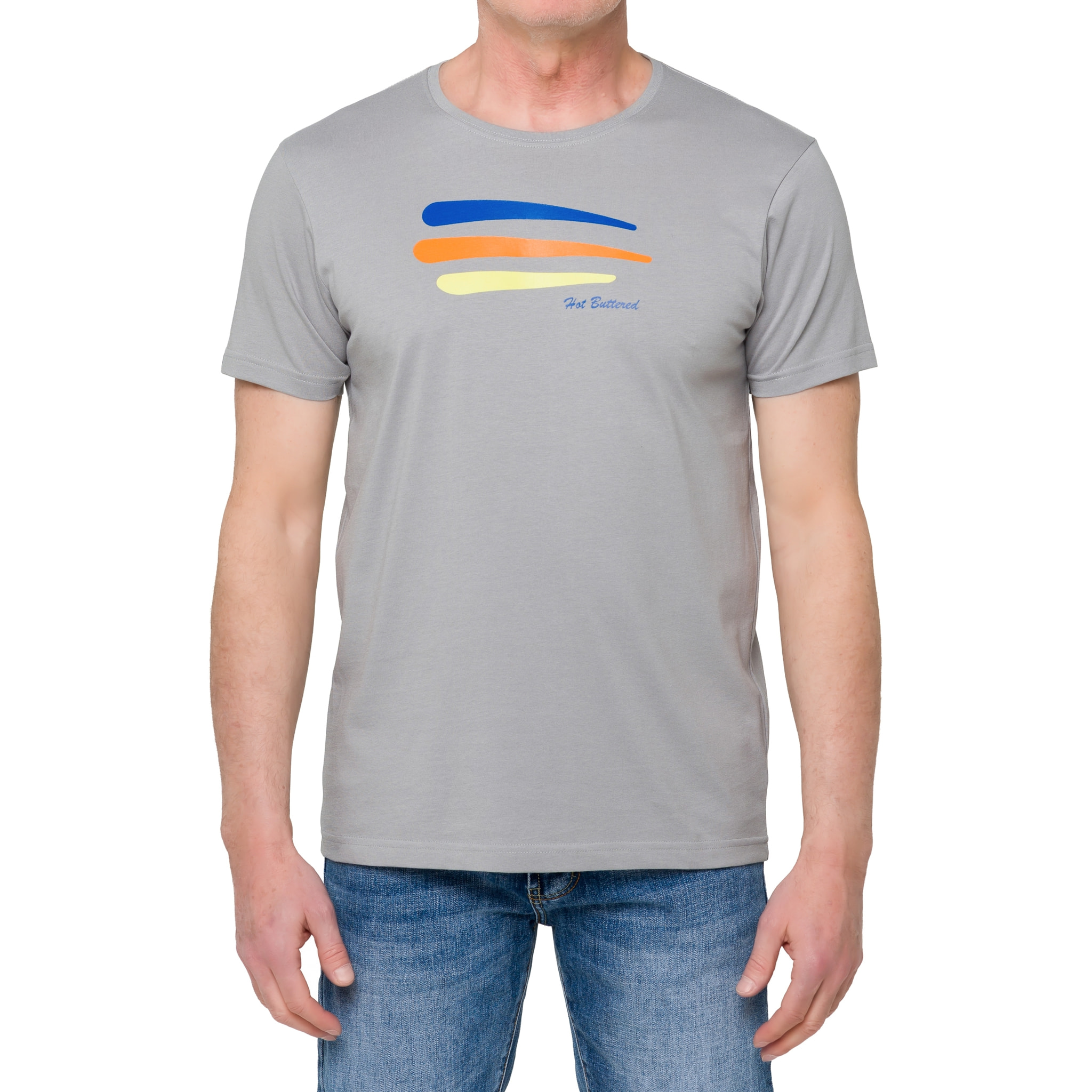 Camiseta de algodón 150 gr Hot Buttered Balian Gris