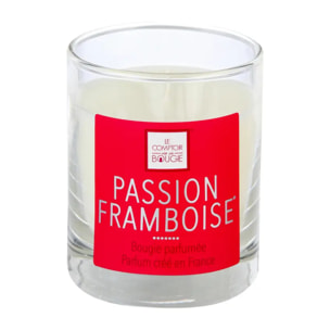 Bougie parfumée "Elea" - passion framboise 190g