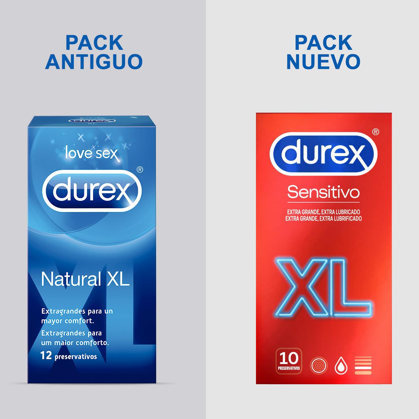 PRESERVATIVOS SENSITIVO SUAVE XL - 20 CONDONES