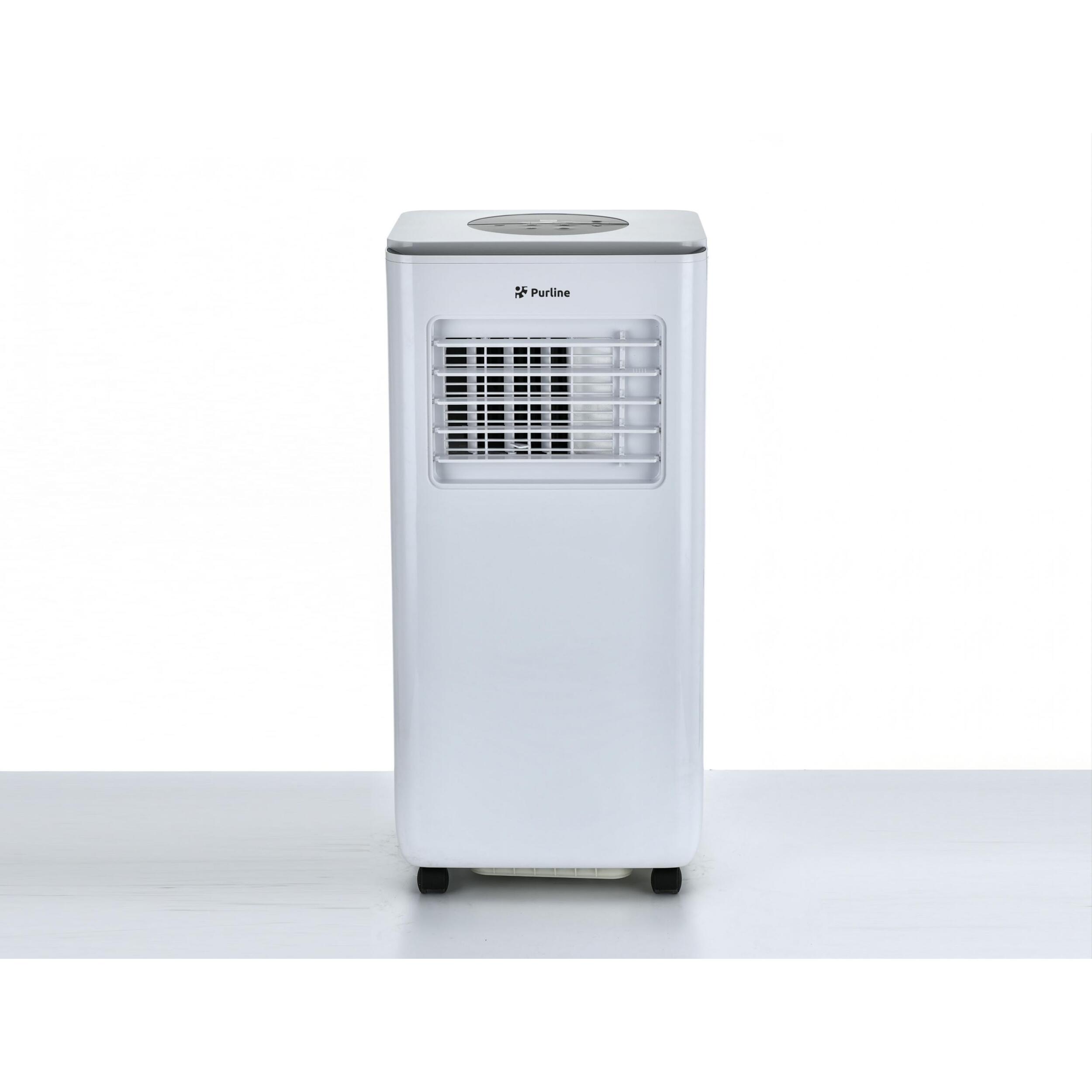 Aire Acondicionado portátil 7000 BTU con deshumidificador y termostat COOLY 7000N PURLINE