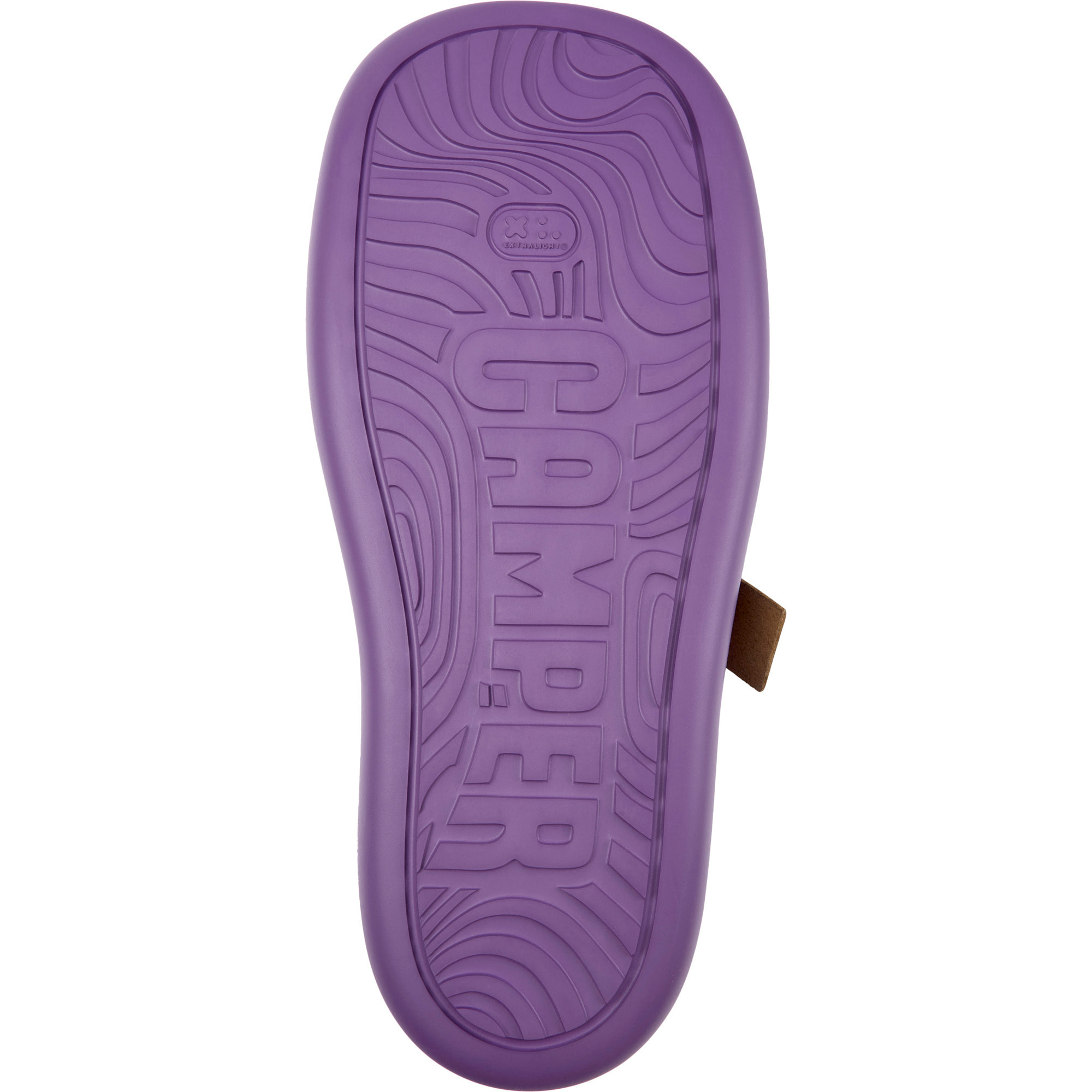 Bailarinas - CAMPER Aqua - Violeta - Cuero liso
