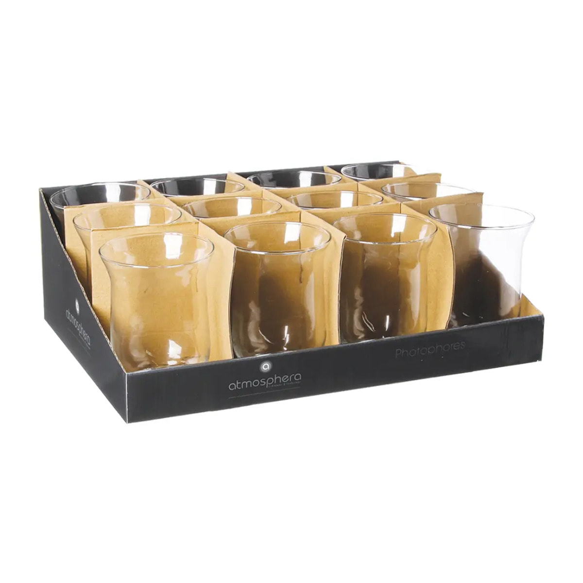 Photophore verre H15cm