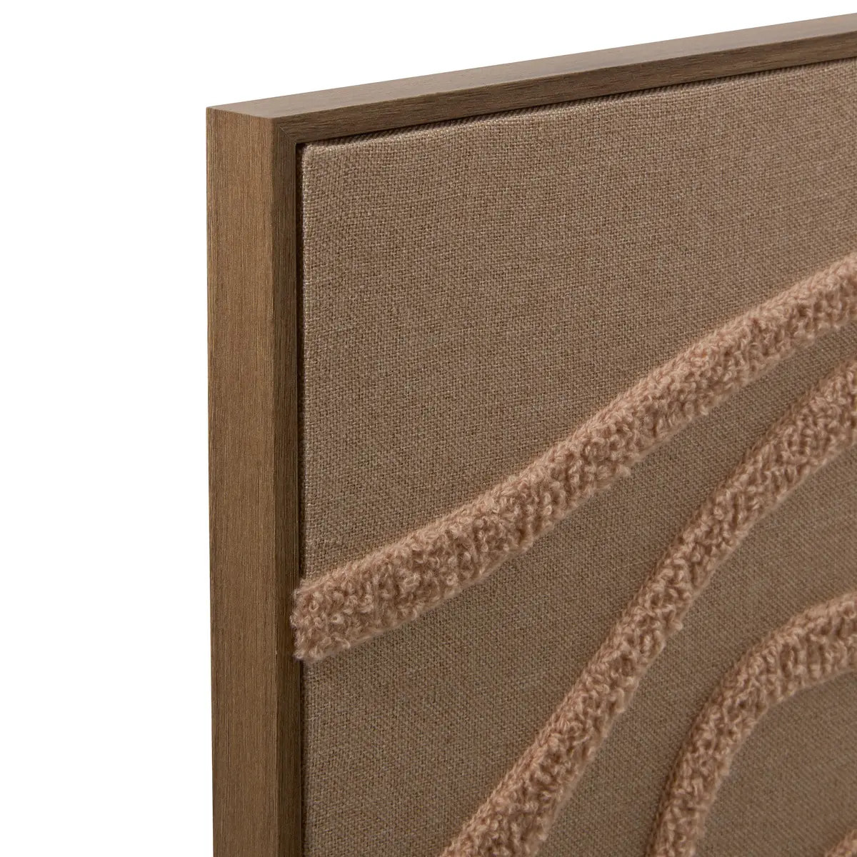 Toile 3D Noelie 40x40cm rose saumon