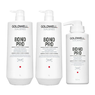 GOLDWELL Kit DS Bond Pro Shampoo 1000ml + Conditioner 1000ml + Masque 500ml