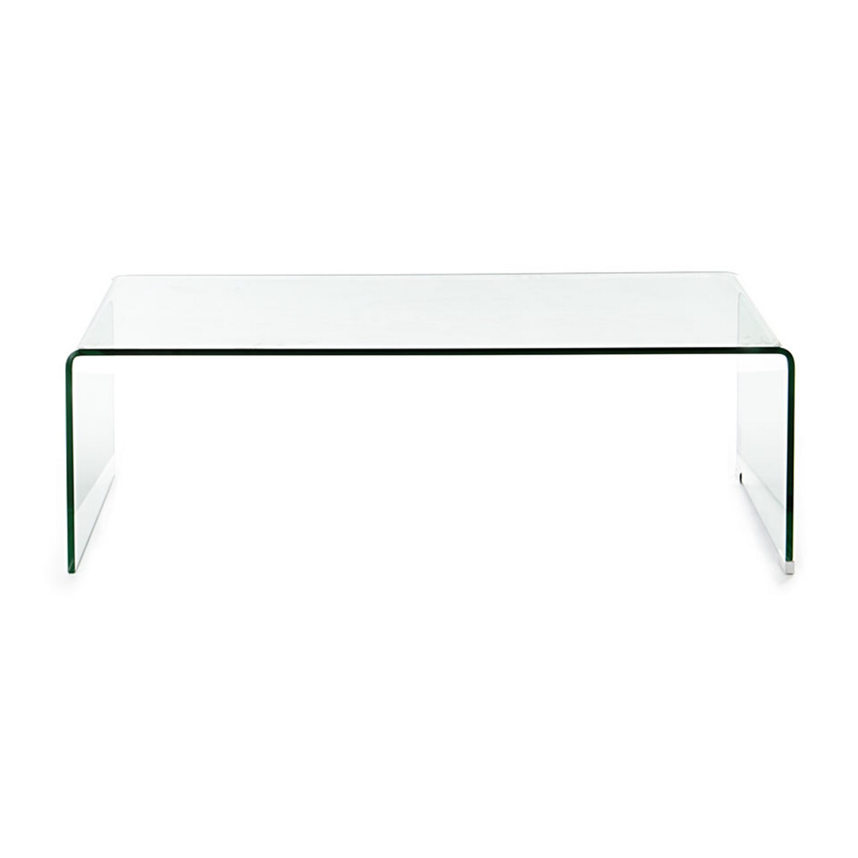 Table basse Tomasucci CRISTAL, en verre, 110 × 55 × 35 cm
