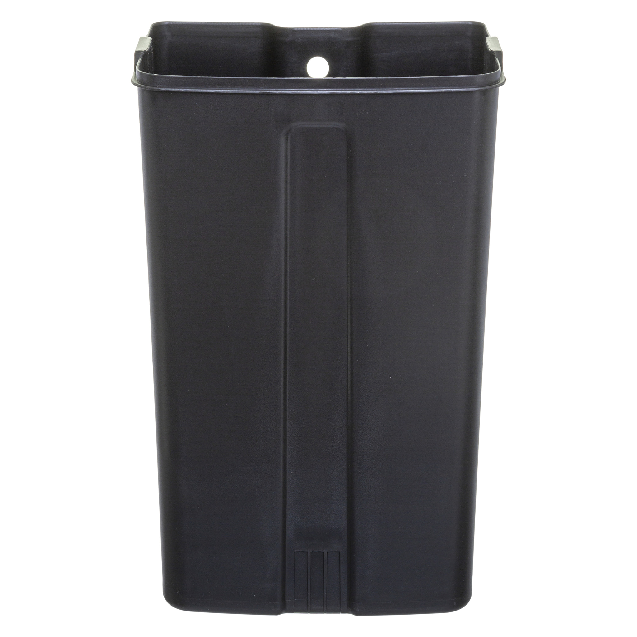 Papelera / cubo de basura / contenedor de residuos con pedal de metal 30l inoxidable