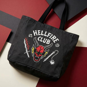Bolsa Shopping Stranger Things - Color Negro