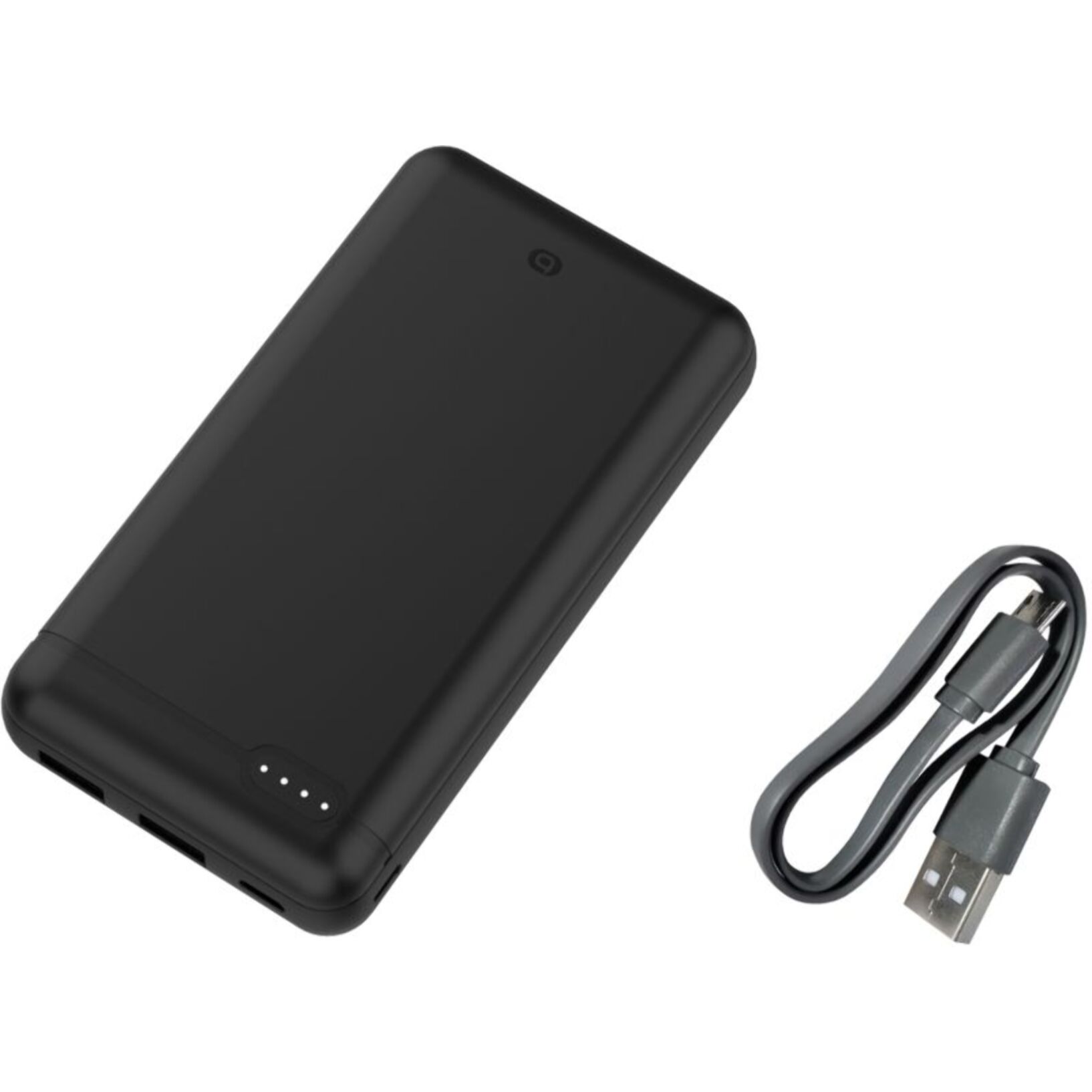 Batterie externe ESSENTIELB PowerBank 20000 mAh noir USB-C compatible iPhone 16 15 14 Pro Max et Samsung Galaxy