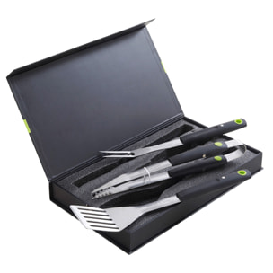 Cook'in Garden - Coffret de 3 accessoires aimantés pour barbecue