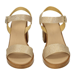 Sandali Donna Tata Italia Dorato